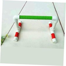 Small Bird Parrot Stand Table Top Stand Playground Grind Swing Perch M