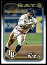 2024 Topps Yandy Diaz Tampa Bay Rays #52