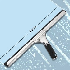 Professional 25-45cm Window Squeegee Glass Cleaner Applicator Rubber Wiper Blade