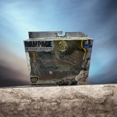 Rampage The Movie Canister Contact Subject Lizzie Figure Set 2018 New in Box