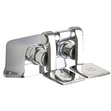 CHICAGO FAUCETS 625-ABCP Double Foot Pedal Box 5UTU6
