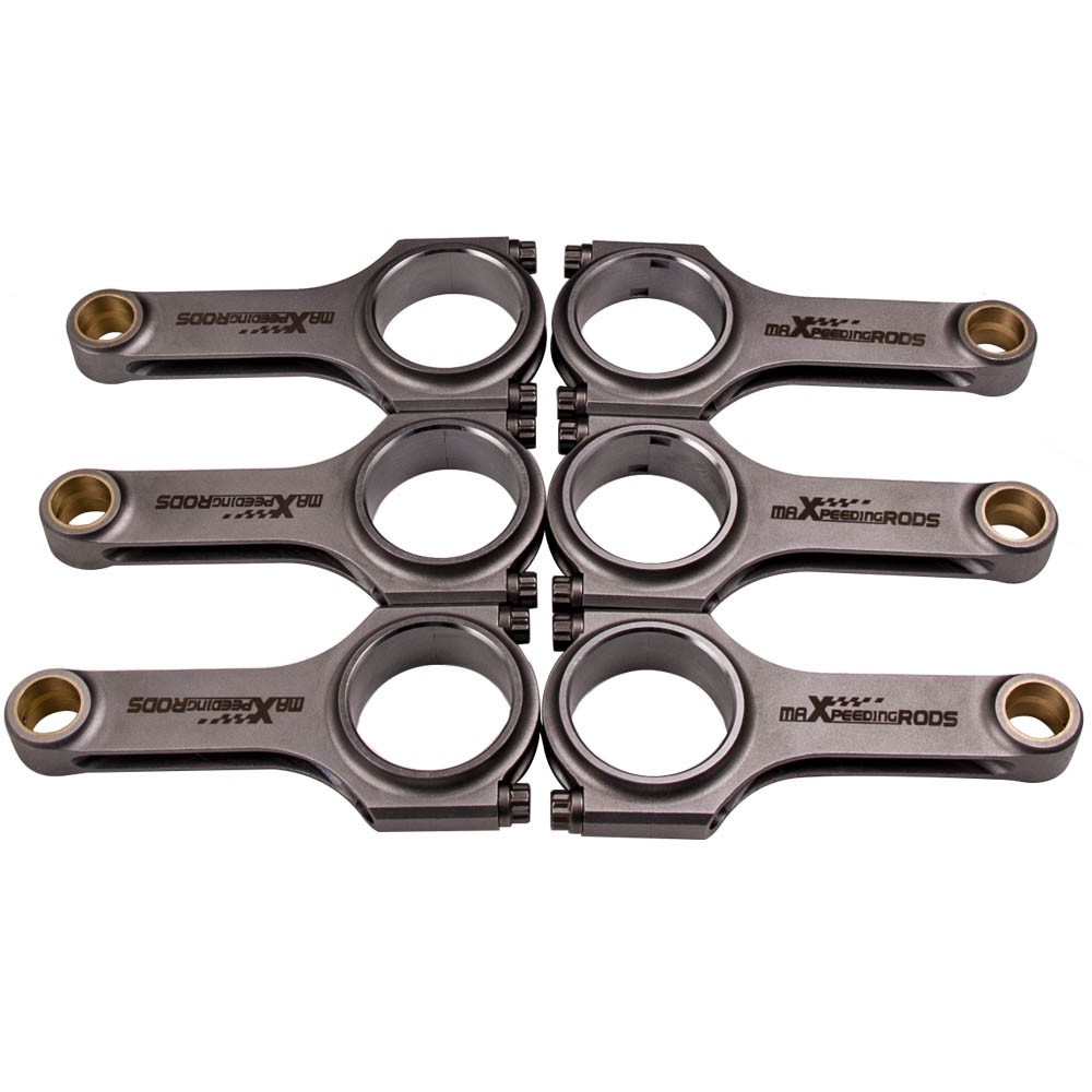 6x Connecting Rod Rods for Toyota Supra Soarer 7M-GTE CT26 Turbo Conrod Con Rod