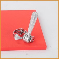 MORSETTO CAMBIO DESTRO DOWN TUBE CAMPAGNOLO SUPER RECORD 1013 SU BICI DA STRA...