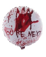 Bloodlust Folienballon &Quot;;You Are Next&Quot;; Als Halloween Deko