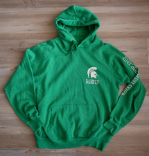 1970s Michigan State MSU Spartans vintage hoodie made in USA M