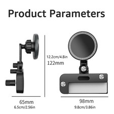 Magnetic Car Phone Holder Bracket Mount For Tesla Model 3 Y for iPhone Magsafe