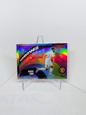 MATHEUS CUNHA 2025-26 Topps Manchester United Team Set Rainbow Flick Case SSP