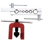 Durable Alloy Steel Eccentric Flaring Tool Kit Pipe Flare Tool in Red