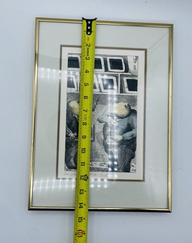 No Sterk Limited Print Pork Bellies Market 30/80 Framed 9x5 - Picture 6 of 7