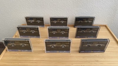 TDK SA90 Lot of 9 Cassette Tapes Tabs-in, Alle Mit Etiketten, Unbeschriftet