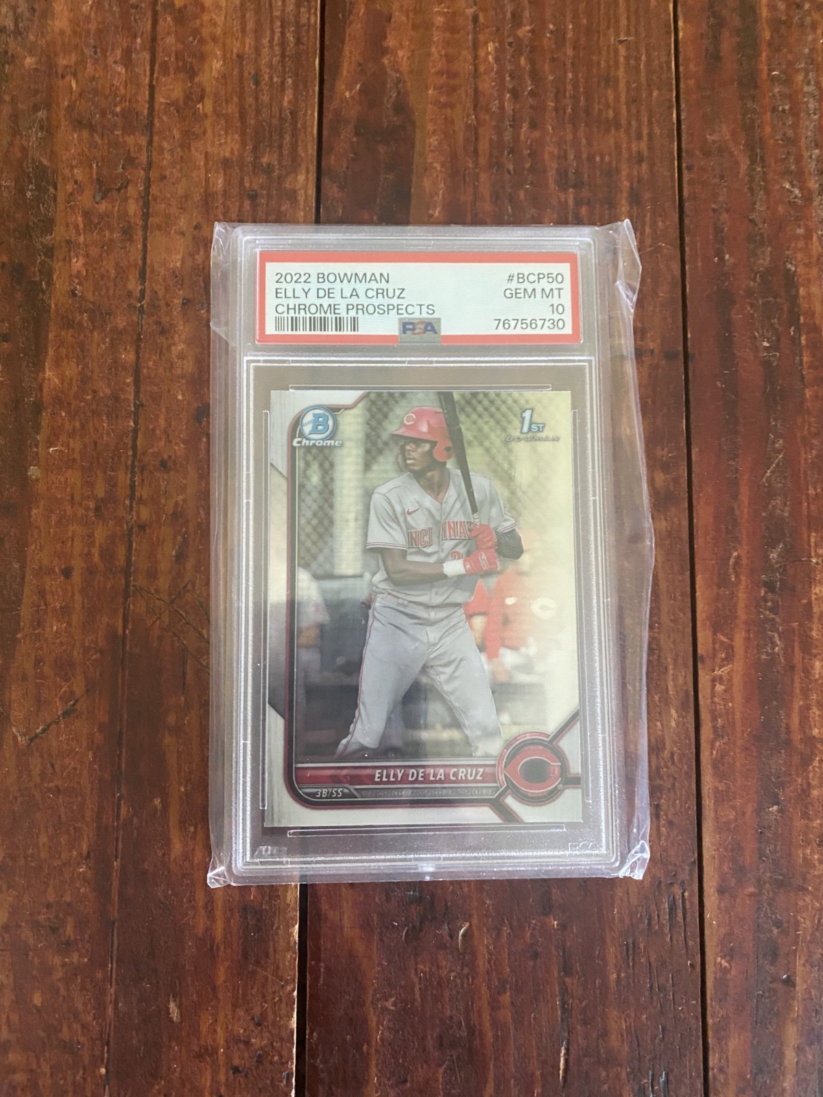 2022 1st Bowman Chrome Elly De La Cruz PSA 10