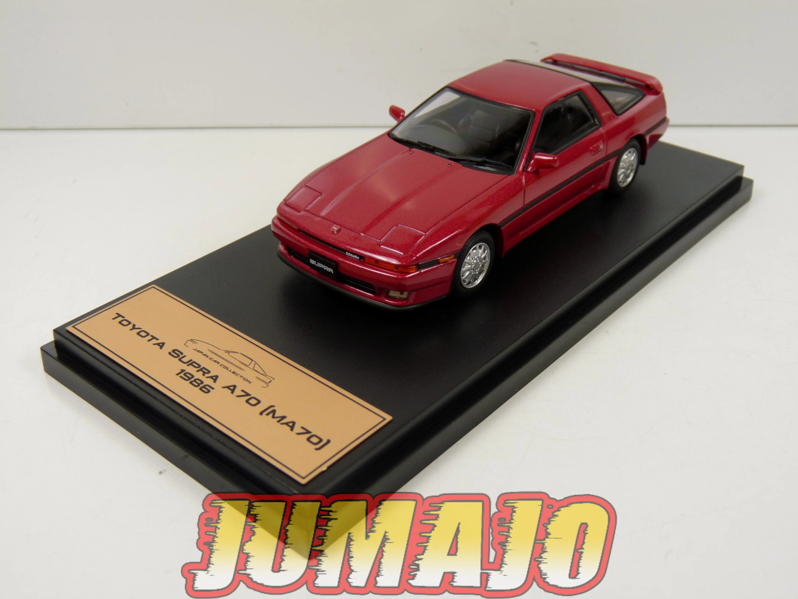 Toyota Supra A70 1986 Hachette 1/43 idéal pour décorer un bureau vintage
