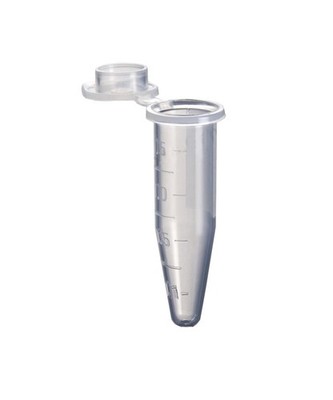 Extragene 1.5 ml Microcentrifuge Tube Graduated Clear Sterile DNase free 400 tub