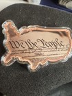 2026 United States 250 Years 10 oz Copper Colorized USA Flag States Map Shaped — photo 2