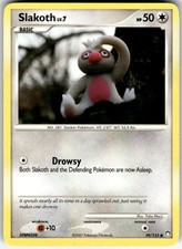 Slakoth 99/123 Common Mysterious Treasures Pokemon Heavily Played on eBay