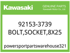 Kawasaki OEM Part 92153-3739 BOLT,SOCKET,8X25