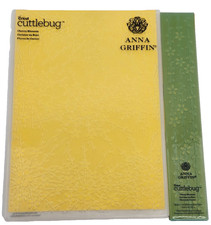 Anna Griffin Cuttlebug Cherry Blossoms 5" x 7" Embossing Folder and Border