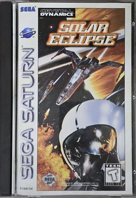 Solar Eclipse (Sega Saturn, 1995) Authentic & Complete with Registration Card!