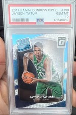 2017-18 Panini Donruss Optic - Rated Rookie Jayson Tatum #198 (RC)