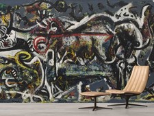 3D Jackson Pollock Oil Painting Wallpaper Wall Murals Removable Wallpaper 6