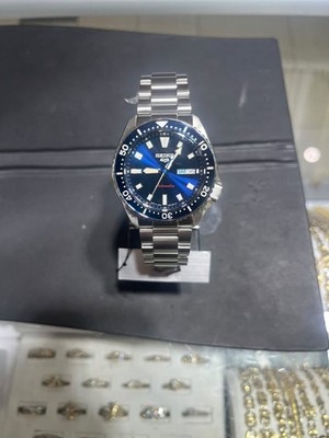 Seiko 5 SKX Sports SRPL83 Automatic Blue Dial Steel Bracelet Watch Japan Made