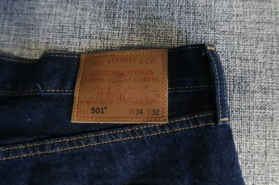 levis 501 w34 l32 neu Herstellerland Pakistan leider andere Größe als aus Mexico