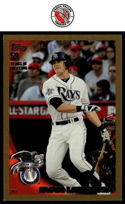 2010 Topps Update #US-40 Gold /2010 Evan Longoria GET EVERY 4TH FREE