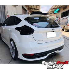 495fc Add-on St Rear Lip Spoiler Wing Fits Ford Focus 5dr Hatchback 2011-2018