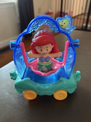 Fisher-Price Little People Ariel Mermaid Parade Float Disney Princess
