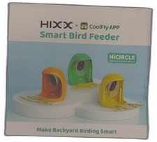 HIXX Smart Bird Feeder with Camera, AI Identify Birds  Auto Capture, 2K HD Live