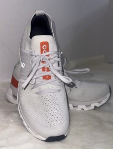 On Cloudswift 3 Men\'s Road Running Shoes Sz 10.5 White Flame Orange Cloud Swift ON Men main image 4