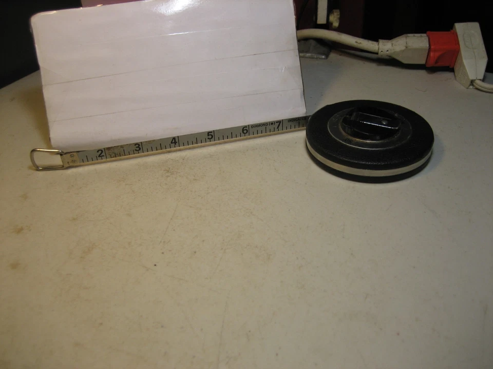 Irwin RP50 Comet      50' Steel Tape Measure    Crank Wind    3.5" Case     USA - Image 2 of 3