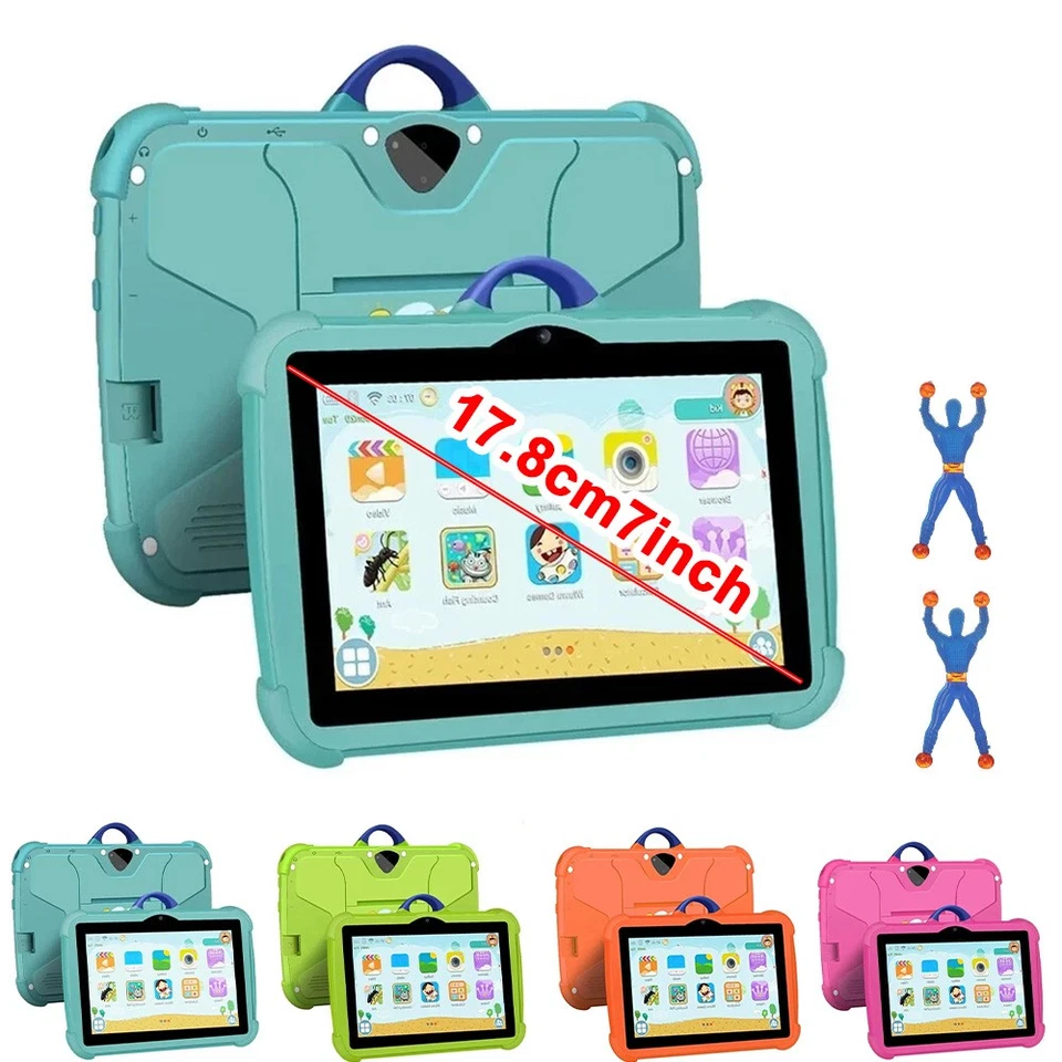 2025 Kids Tablet 7 Inch, Android, 8GB+256GB Storage, Bundle, WIFI, Free Case NEW - Image 4 of 4