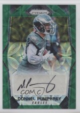 2017 Panini Prizm Rookie Green Scope 92/99 Donnel Pumphrey #RA-DP Auto 0k9i