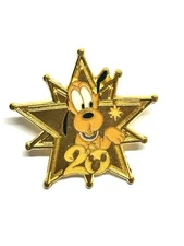 Disney Trading Pin - Pluto 20th Anniversary TDL Game Prize Star