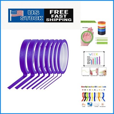 Writable Painters Tape - 8 Rolls, 176 Yards, Perfect for Detailed Art Projects