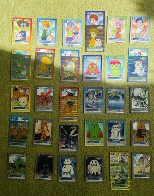 Digimon Sammelkarten, 1999-2000, 38 Stück (keine doppelten)