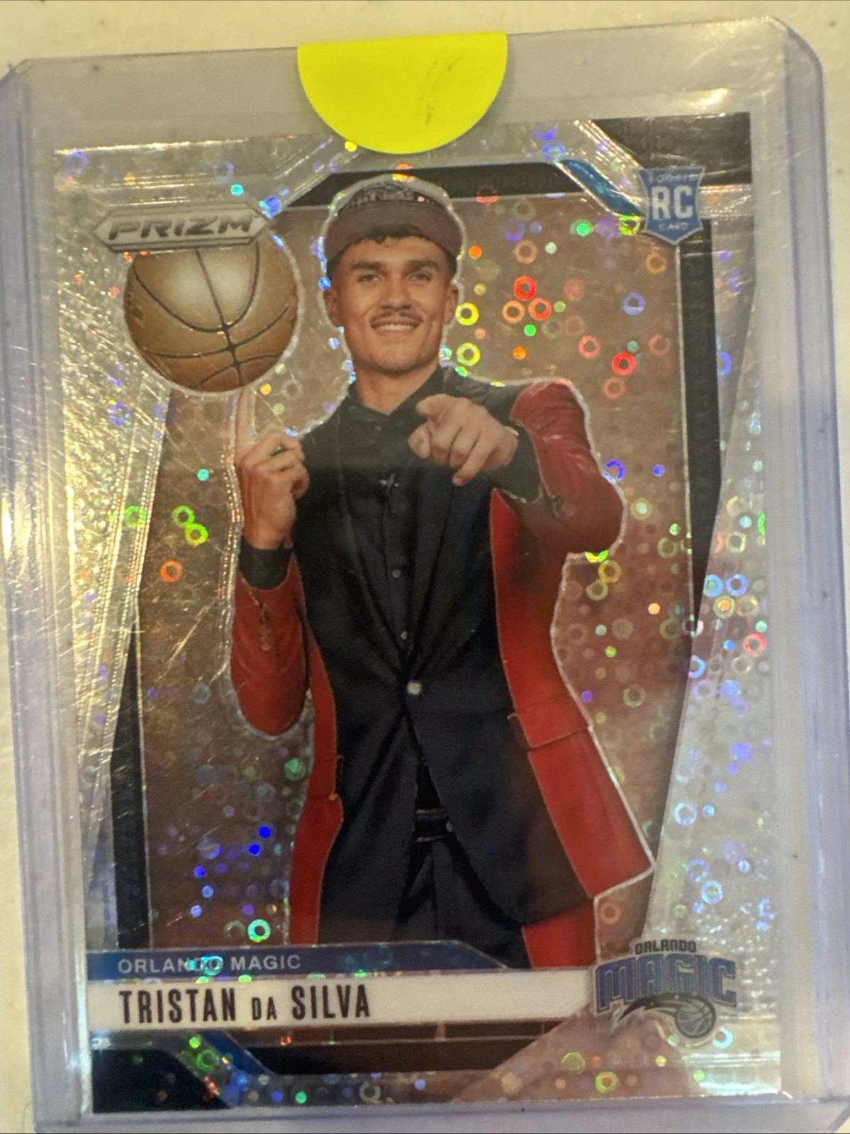 2024-25 Panini Prizm Fast Break Tristan da Silva RC Prizm #256