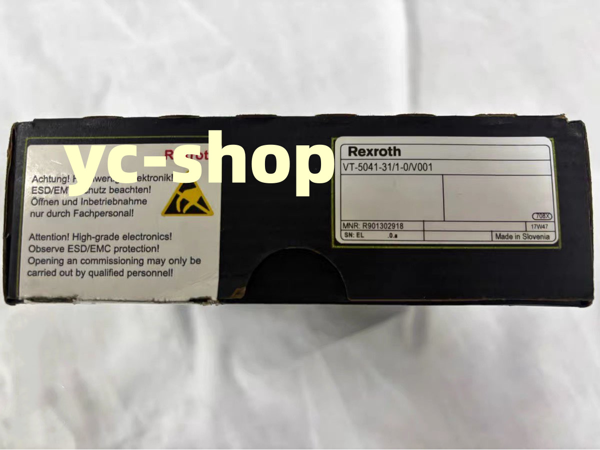 New Rexroth R901302918 VT-5041-31/1-0/V001 amplifier board Fast shipping via *z