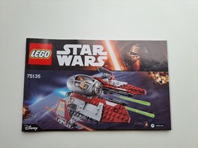 LEGO Star Wars Obi-Wan&rsquo;s Jedi Interceptor 75135, 100% Complete with BA