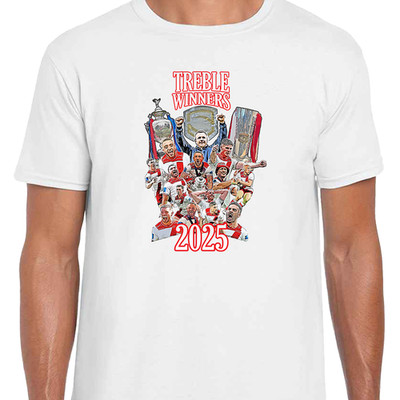 Rumpf KR Treble Winners 2025 Unisex T-Shirt Tee S-XXXL Rumpf KR Top Fans Geschenk