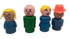 Vintage Fisher Price Little People Lot People Collectible Figures