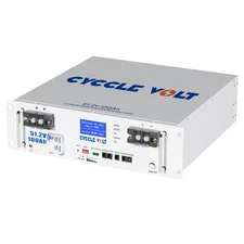 48V(51.2V) 100Ah LiFePO4 Server Rack Battery for Home Solar Backup Off-Grid