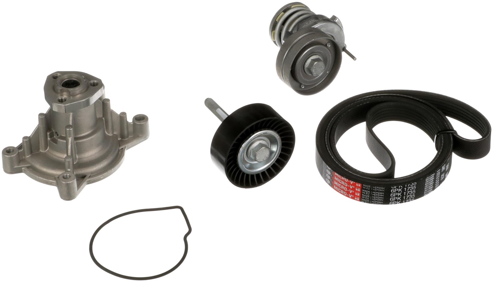 Fits GATES-ZESTAWY KP76PK1735 V-RIBBED BELT SET +PUMP ⭐UK Stock⭐ - Image 25