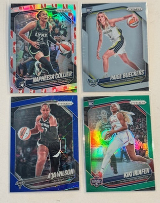 2025 Panini Prizm WNBA Logo Prizms RC Inserts Complete Your Set Pick Your Card
