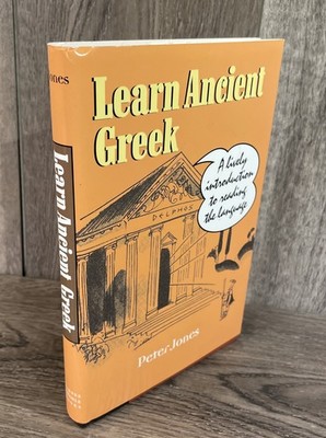 Learn Ancient Greek Peter Jones Hardcover Dust Jacket 2003 Barnes & Noble MINT
