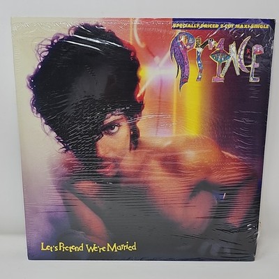 Prince Let's Pretend We're Married 12'' Maxi-Single 45 RPM Vinyl Sealed WB
