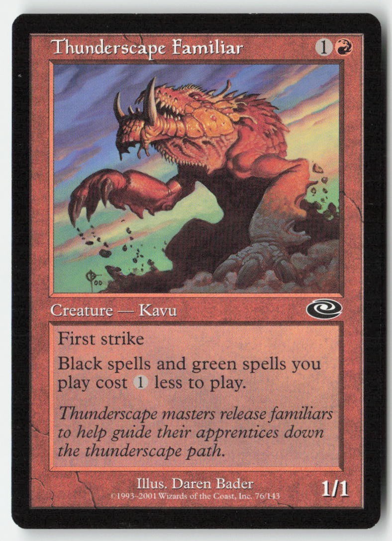 Thunderscape Familiar 76 PLS Regular - MP Common