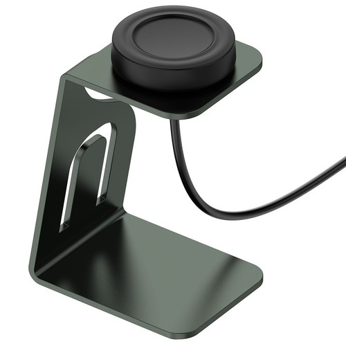 Sophisticated Grey Wireless Charging Stand Designed for Samsung Devices - Picture 4 of 8