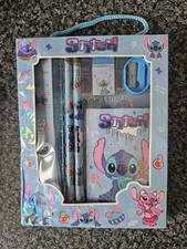 Disney Lilo Stitch Stationary Set Notebook and Pencils